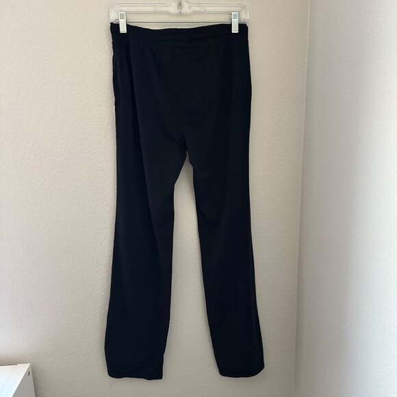 Vuori Halo Leggings High Rise Drawcord Slim Fit Slash Pockets Minimalist Black M - Picture 5 of 13